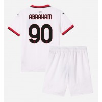 AC Milan Tammy Abraham #90 Bortatröja Barn 2024-25 Kortärmad (+ Korta byxor)